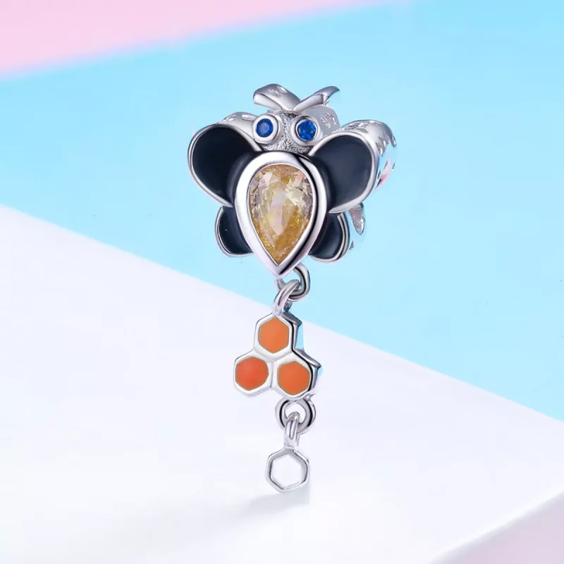 (afbeelding voor) Pandora Style Kleine Bij Bedel - BSC009 - Bekijken 2