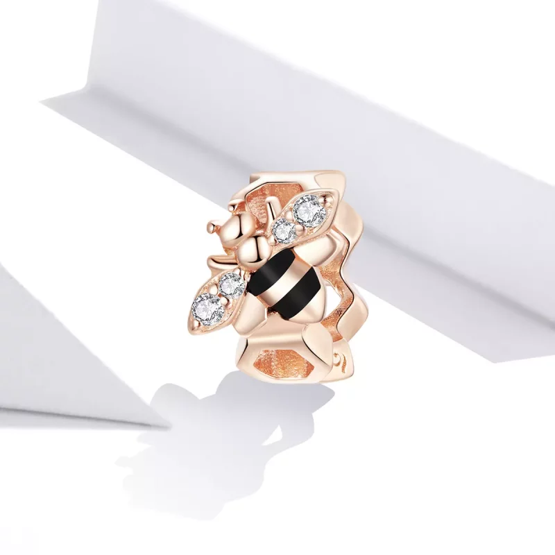 (afbeelding voor) Pandora Style Kleine Bij Bedel - BSC371 - Bekijken 2