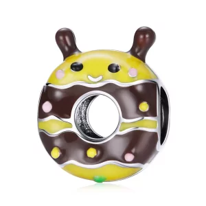 (afbeelding voor) Pandora Style Kleine Bijen Donuts Bedel - SCC1878