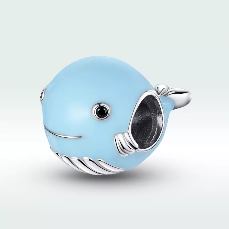 (afbeelding voor) Pandora Style Kleine blauwe vinvis Bedel - BSC250 - Bekijken 5