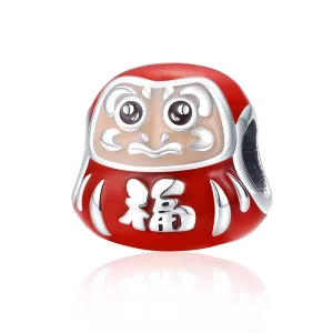 (afbeelding voor) Pandora Style Kleine Daruma Bedel - SCC1087