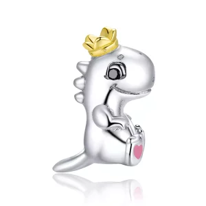 (afbeelding voor) Pandora Style Kleine dinosaurus Bedel - SCC1674