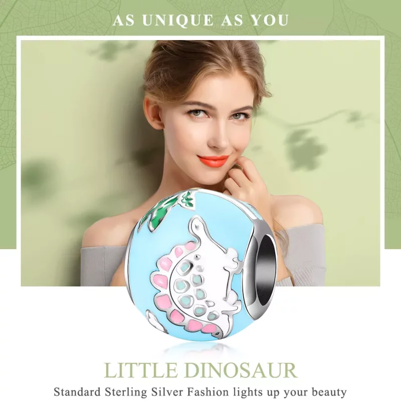 (afbeelding voor) Pandora Style Kleine dinosaurusfamilie Bedel - SCC909 - Bekijken 6