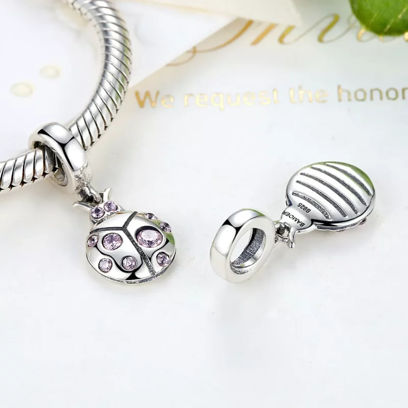 (afbeelding voor) Pandora Style kleine kever Hangende Bedel - SCC023 - Bekijken 5