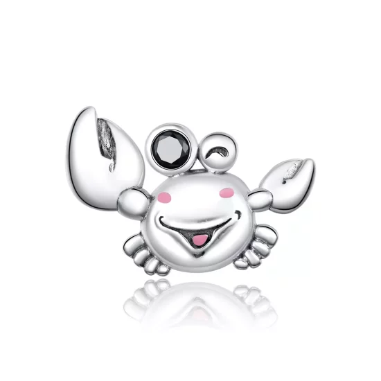 (afbeelding voor) Pandora Style Kleine Krab Bedel - SCC1655