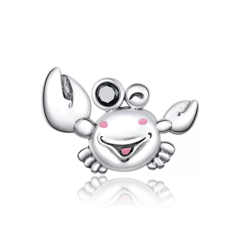 (afbeelding voor) Pandora Style Kleine Krab Bedel - SCC1655