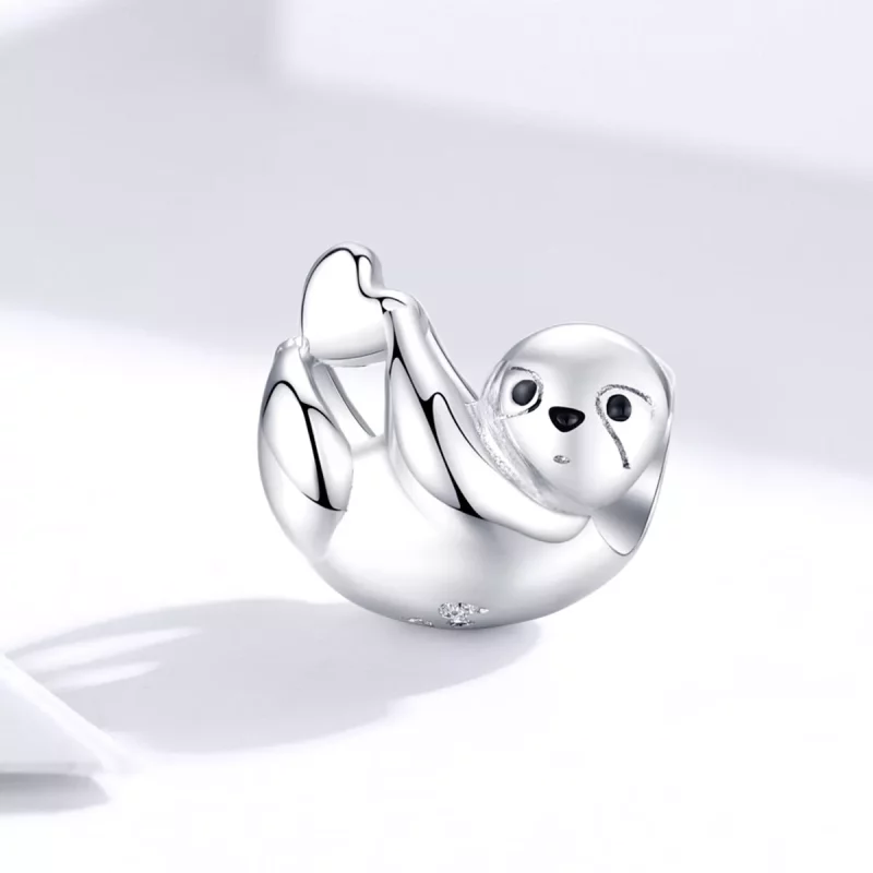 (afbeelding voor) Pandora Style Kleine Luiaard Bedel - BSC109 - Bekijken 2