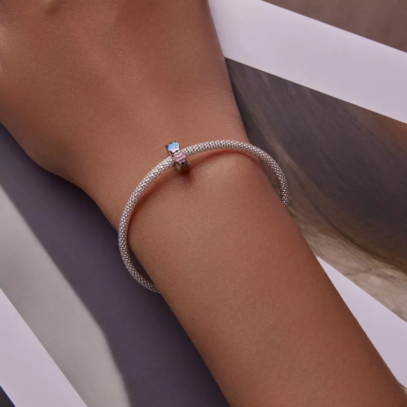 (afbeelding voor) Pandora Style Kleurrijke Cloud Smiley Face Bedel - SCC2188 - Bekijken 5