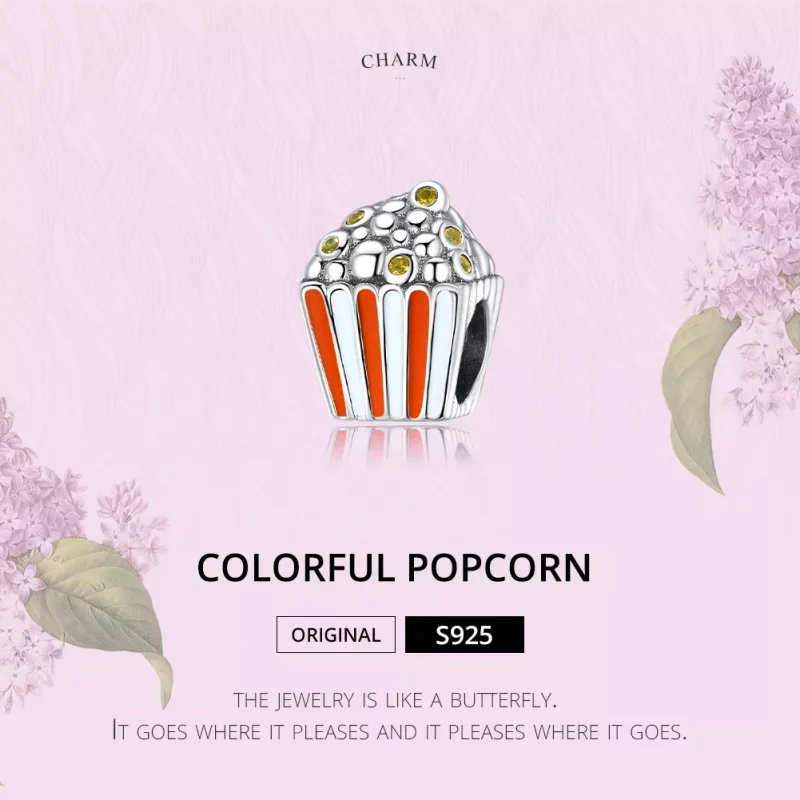 (afbeelding voor) Pandora Style Kleurrijke popcorn Bedel - SCC1596 - Bekijken 6