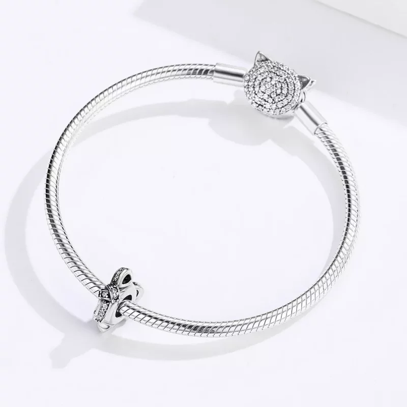 (afbeelding voor) Pandora Style Knoop Spacer Bedel - SCC1234 - Bekijken 3