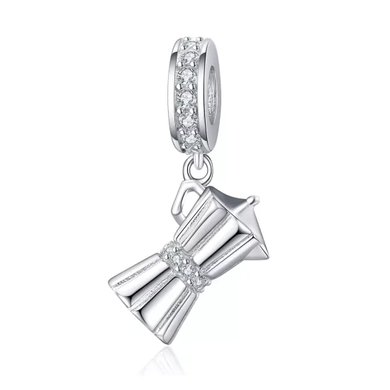 (afbeelding voor) Pandora Style Koffiepot Hangende Bedel - SCC1287