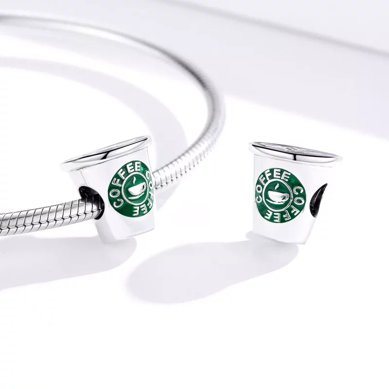 (afbeelding voor) Pandora Style Koffietijd Bedel - SCC1545 - Bekijken 2