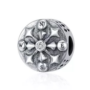 Pandora Style Kompas Bedel - SCC278 (afbeelding voor) Pandora Style Kompas Bedel - SCC278