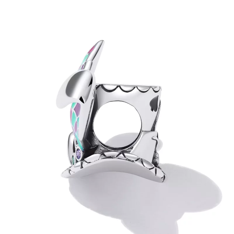 (afbeelding voor) Pandora Style Konijn Oren Magic Hat Bedel - SCC2243 - Bekijken 3