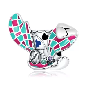 (afbeelding voor) Pandora Style Konijn Oren Magic Hat Bedel - SCC2243