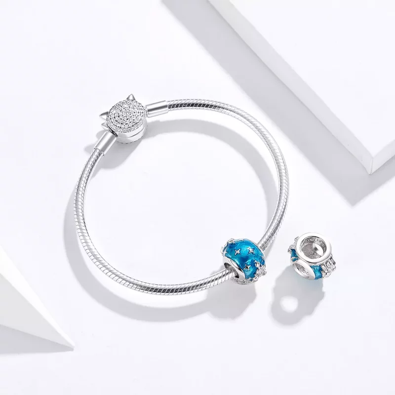 (afbeelding voor) Pandora Style Kristallen Kasteel Bedel - SCC1225 - Bekijken 3