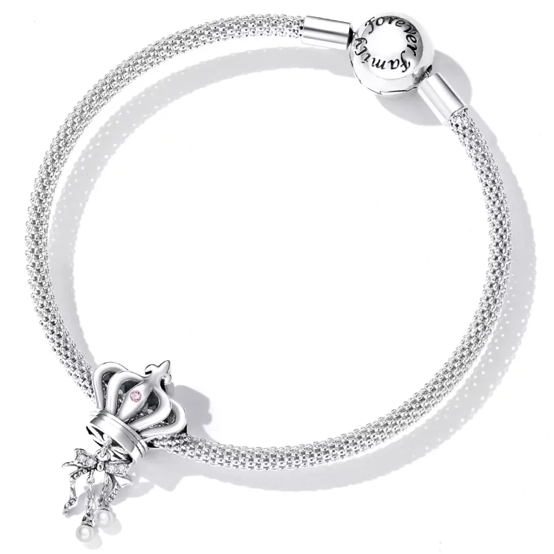 (afbeelding voor) Pandora Style Kroonboog Bedel - SCC2259 - Bekijken 6