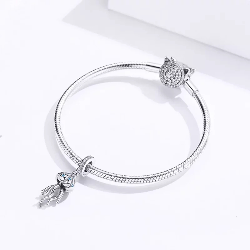 (afbeelding voor) Pandora Style kwallen Hangende Bedel - SCC1297 - Bekijken 3