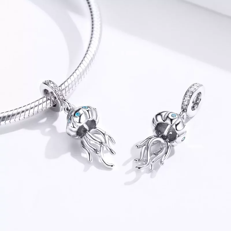 (afbeelding voor) Pandora Style kwallen Hangende Bedel - SCC1297 - Bekijken 4