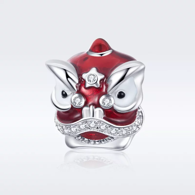 (afbeelding voor) Pandora Style Leeuwendans Bedel - BSC086