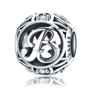 (afbeelding voor) Pandora Style Letter-B Bedel - SCC738-B