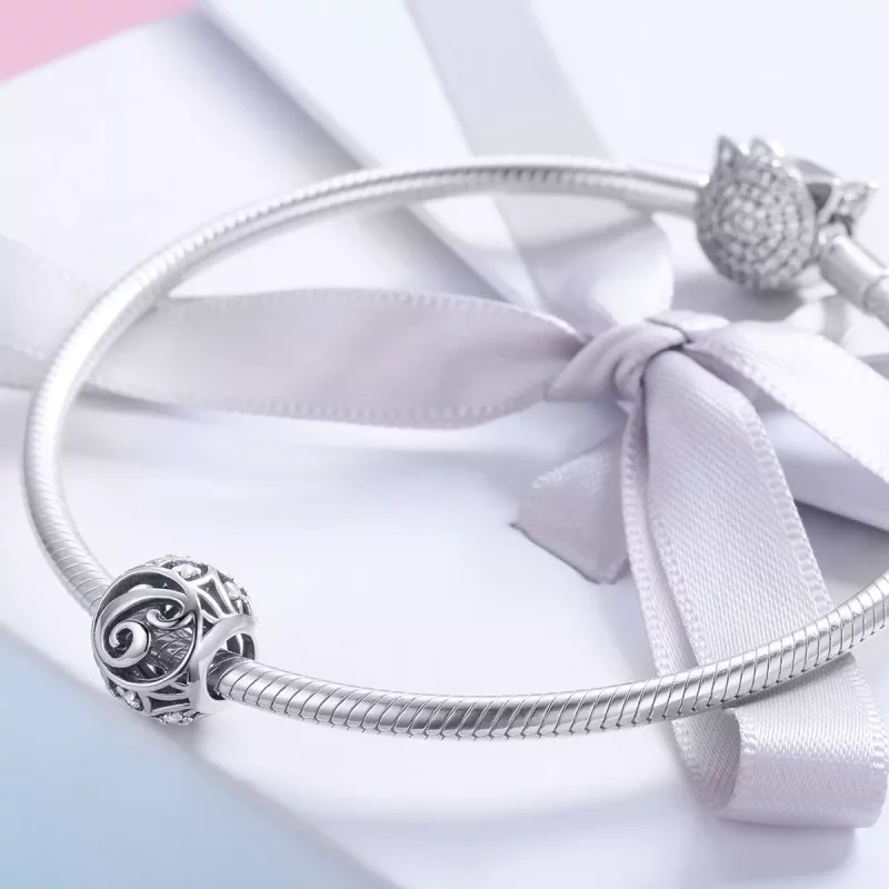 (afbeelding voor) Pandora Style Letter-C Bedel - SCC738-C - Bekijken 4