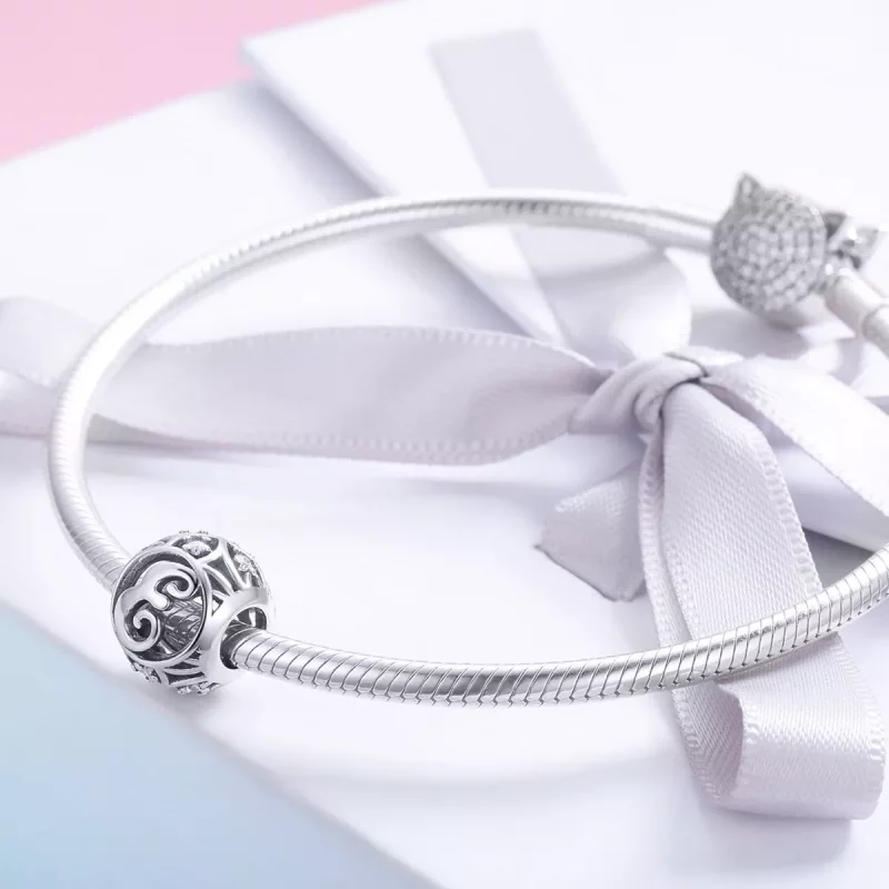 (afbeelding voor) Pandora Style Letter-E Bedel - SCC738-E - Bekijken 4