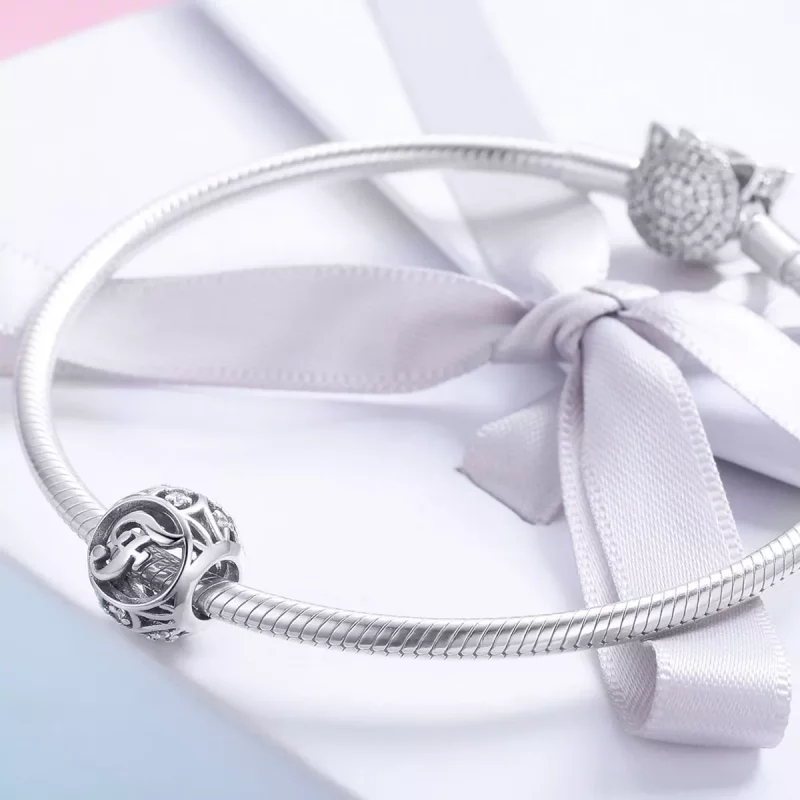 (afbeelding voor) Pandora Style Letter-F Bedel - SCC738-F - Bekijken 4
