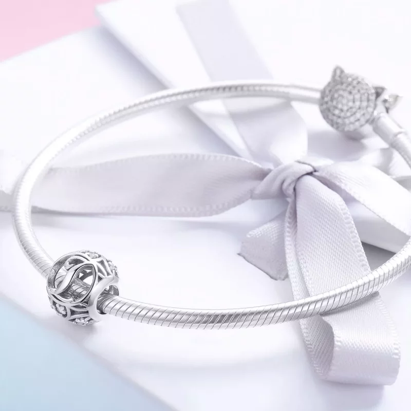 (afbeelding voor) Pandora Style Letter-I Bedel - SCC738-I - Bekijken 4