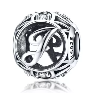 (afbeelding voor) Pandora Style Letter-J Bedel - SCC738-J