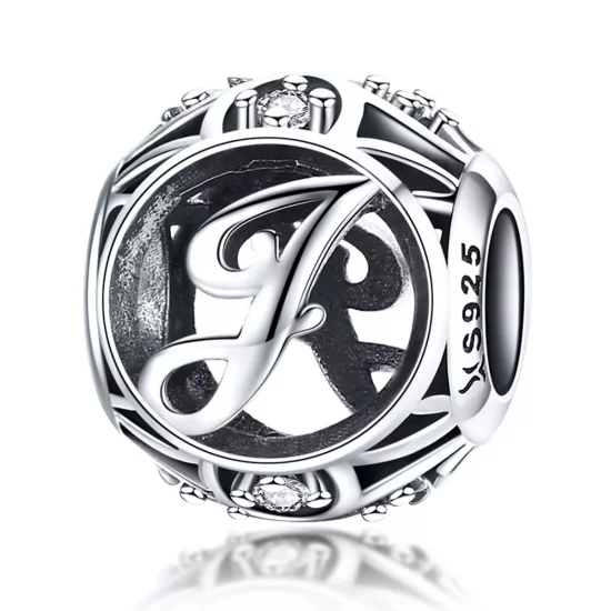 (afbeelding voor) Pandora Style Letter-J Bedel - SCC738-J