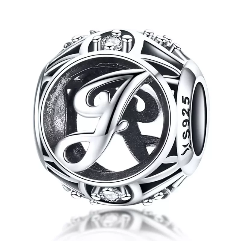 (afbeelding voor) Pandora Style Letter-J Bedel - SCC738-J