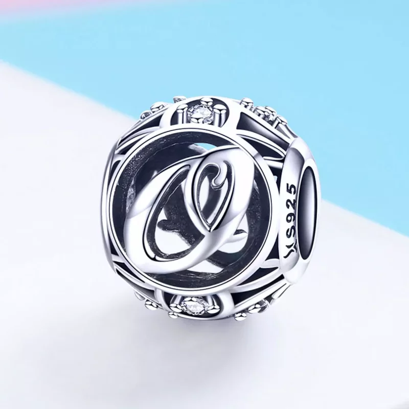 (afbeelding voor) Pandora Style Letter-O Bedel - SCC738-O - Bekijken 2