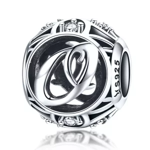 (afbeelding voor) Pandora Style Letter-O Bedel - SCC738-O