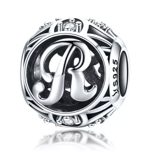 (afbeelding voor) Pandora Style Letter-R Bedel - SCC738-R