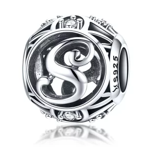 (afbeelding voor) Pandora Style Letter-S Bedel - SCC738-S