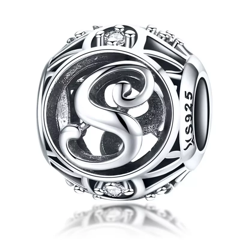 (afbeelding voor) Pandora Style Letter-S Bedel - SCC738-S