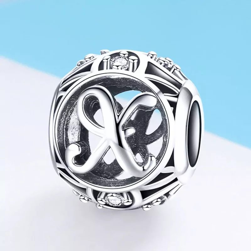 (afbeelding voor) Pandora Style Letter-X Bedel - SCC738-X - Bekijken 2