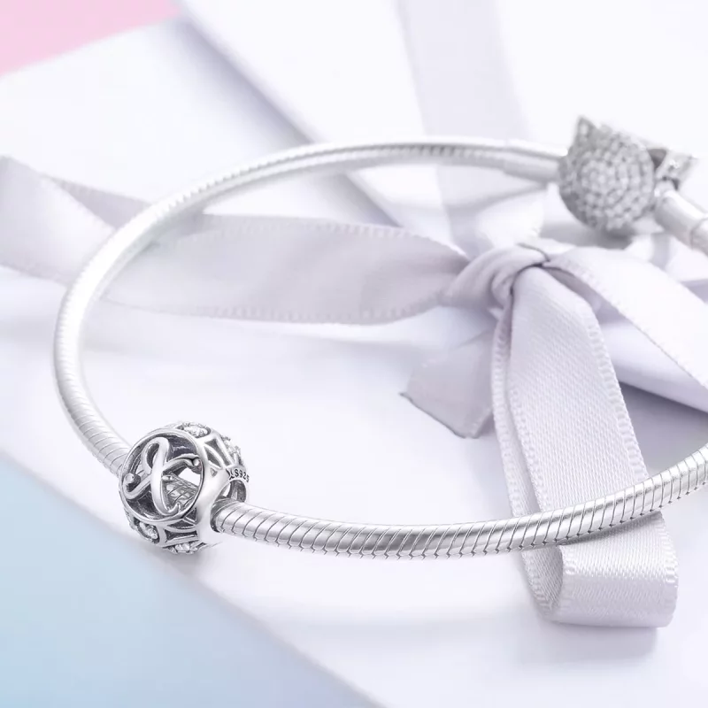 (afbeelding voor) Pandora Style Letter-X Bedel - SCC738-X - Bekijken 4