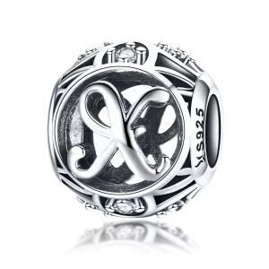 (afbeelding voor) Pandora Style Letter-X Bedel - SCC738-X