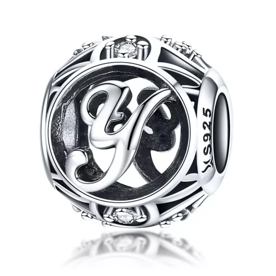 (afbeelding voor) Pandora Style Letter-Y Bedel - SCC738-Y