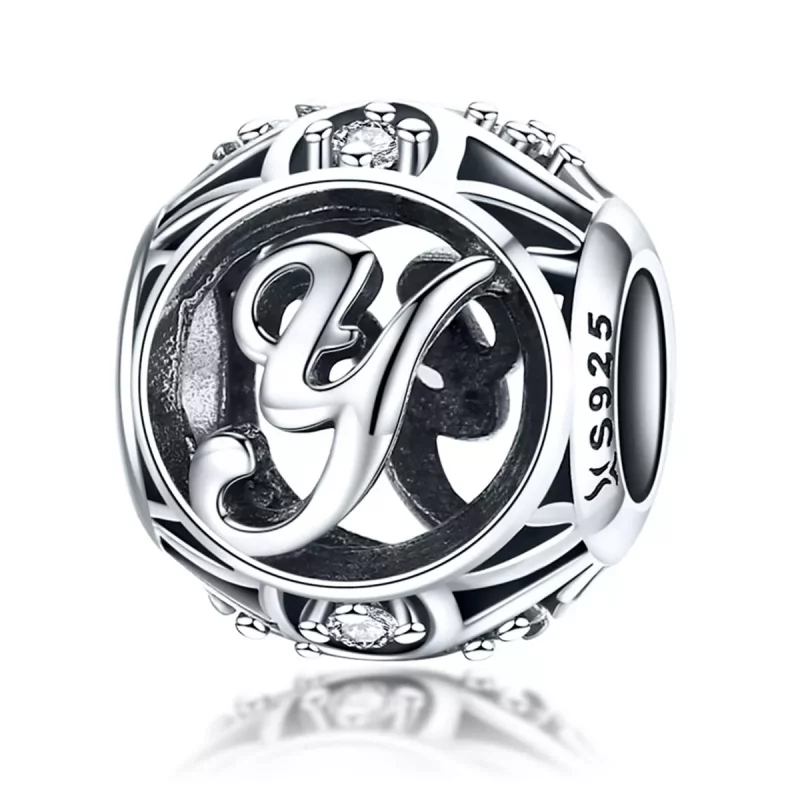 (afbeelding voor) Pandora Style Letter-Y Bedel - SCC738-Y