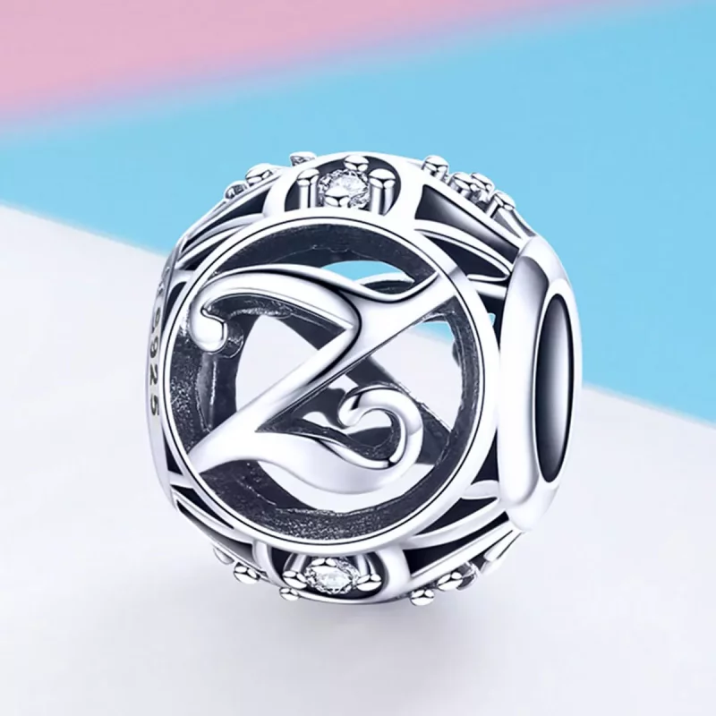 (afbeelding voor) Pandora Style Letter-Z Bedel - SCC738-Z - Bekijken 2