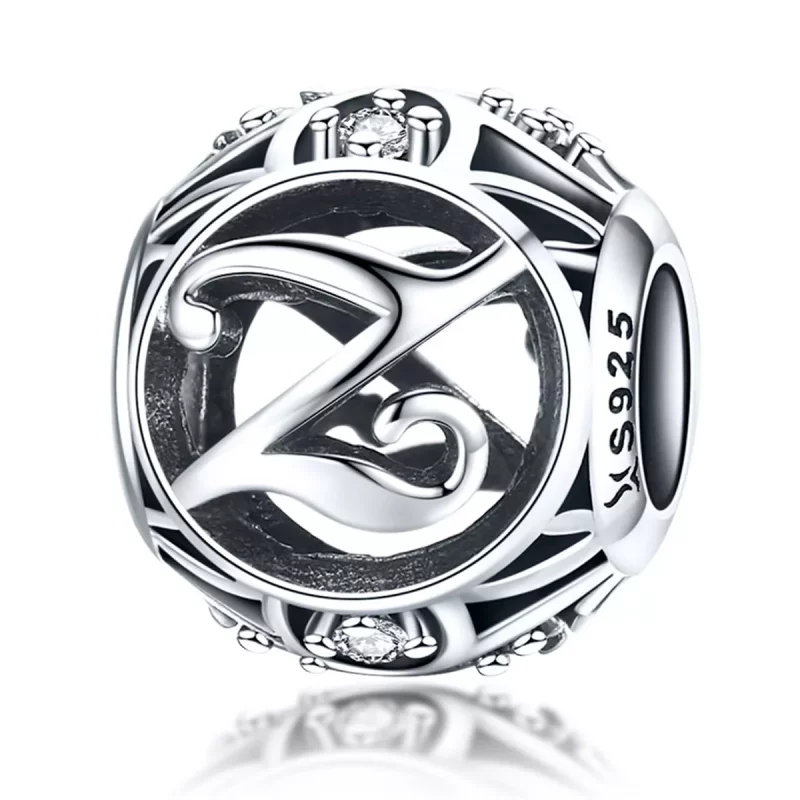 (afbeelding voor) Pandora Style Letter-Z Bedel - SCC738-Z