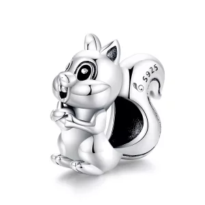 Pandora Style Leuke Eekhoorn Bedel - BSC338 (afbeelding voor) Pandora Style Leuke Eekhoorn Bedel - BSC338