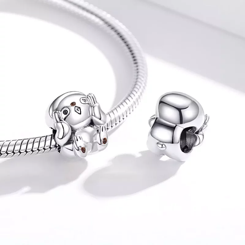 (afbeelding voor) Pandora Style Leuke Luiaard Bedel - SCC1698 - Bekijken 4