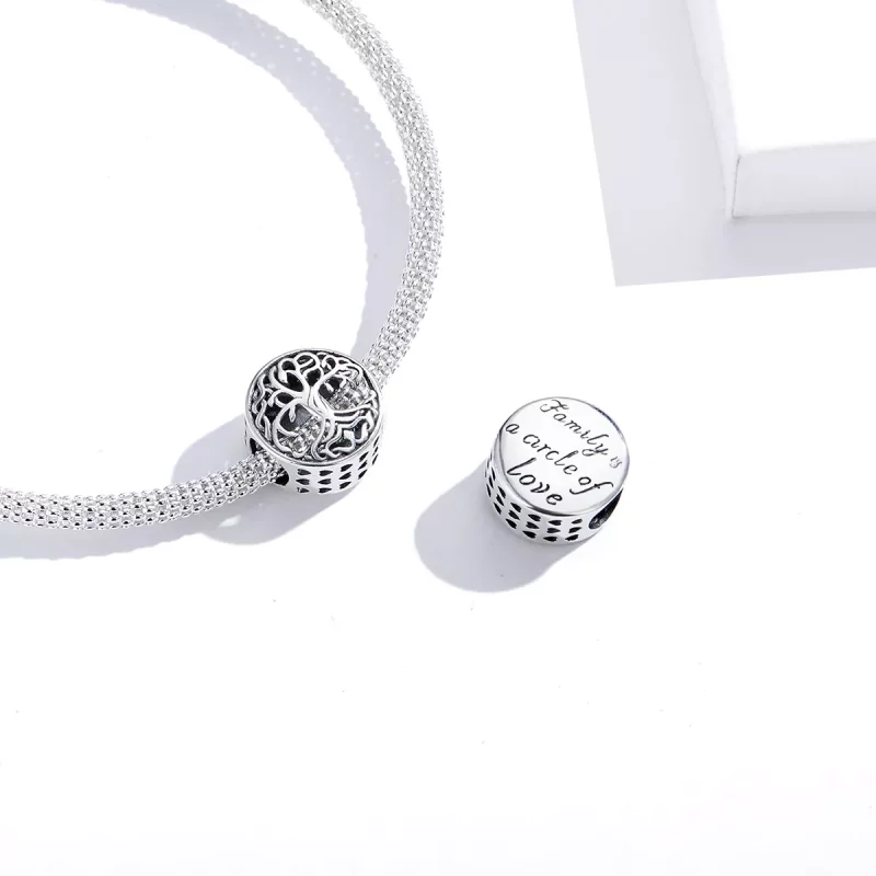 (afbeelding voor) Pandora Style Levensboom Bedel - SCC1457 - Bekijken 3