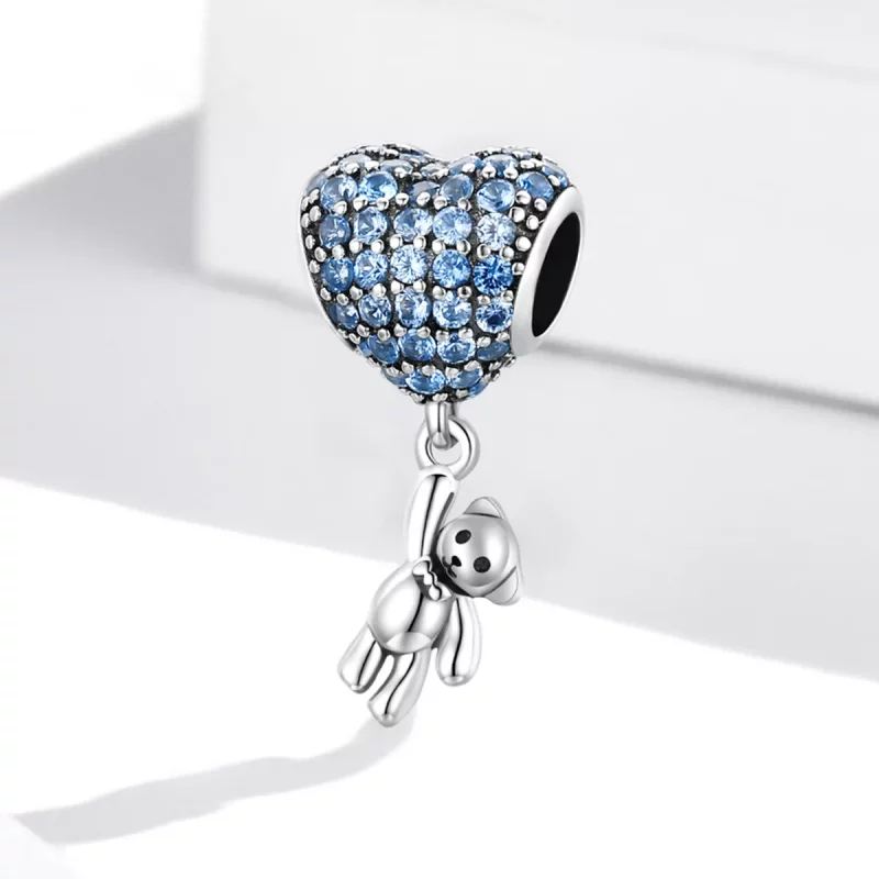 (afbeelding voor) Pandora Style Liefde Ballonbeer Bedel - SCC2023 - Bekijken 2