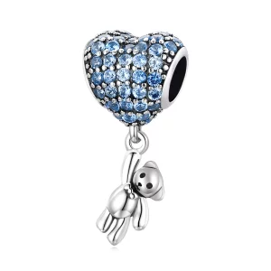 (afbeelding voor) Pandora Style Liefde Ballonbeer Bedel - SCC2023