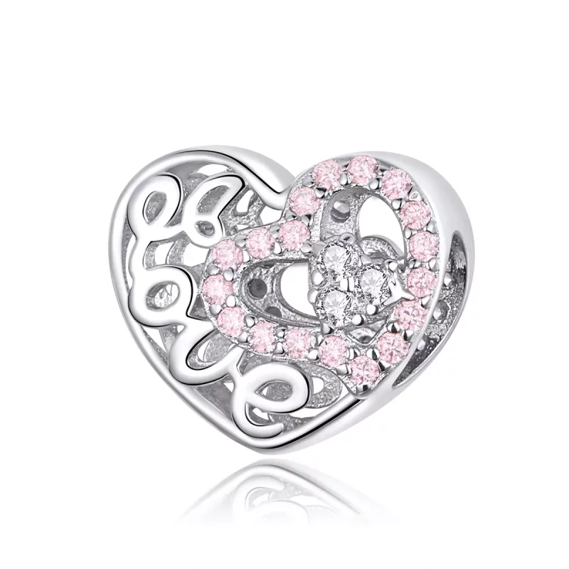(afbeelding voor) Pandora Style Liefde Bloem Bedel - SCC1301